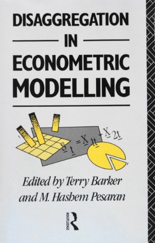 Disaggregation in Econometric Modelling (9780415009188) by Barker, Terry