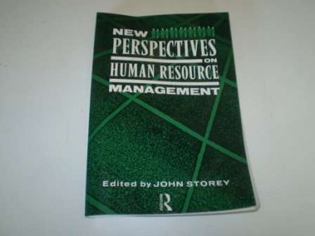 Beispielbild fr New Perspectives on Human Resource Management zum Verkauf von WorldofBooks