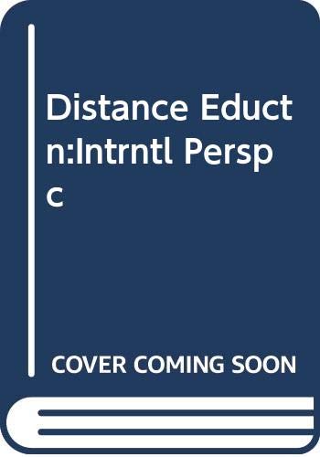 9780415010511: Distance Eductn:Intrntl Perspc: International Perspectives