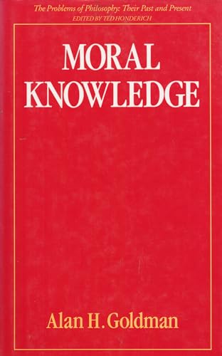 Stock image for Moral Knowledge for sale by Better World Books