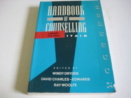 Stock image for Handbook of Counselling in Britain for sale by WorldofBooks