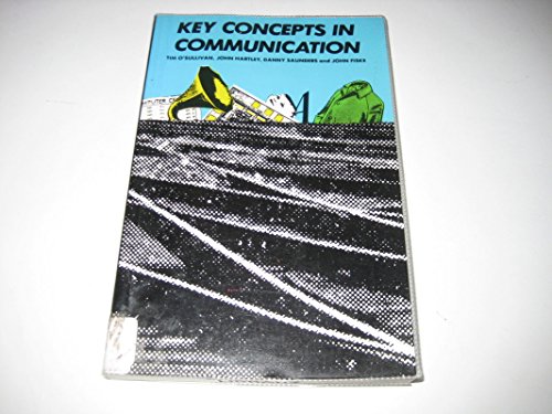 Stock image for Key Concepts in Communication (Studies in communication) for sale by AwesomeBooks