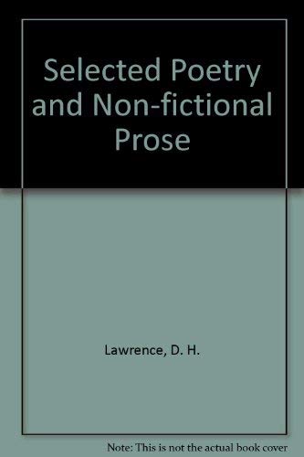 Imagen de archivo de D. H. Lawrence: Selected Poetry and Non-Fictional Prose. Routledge English Texts a la venta por Gil's Book Loft