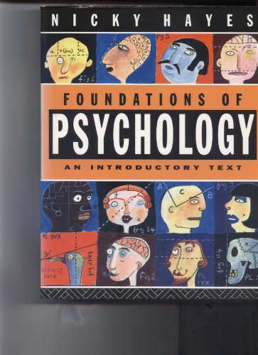 9780415015615: Foundations of Psychology: An Introductory Text