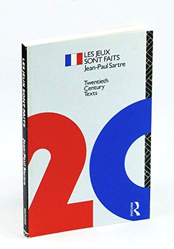 Stock image for Les Jeux Sont Faits (Twentieth Century Texts) for sale by medimops