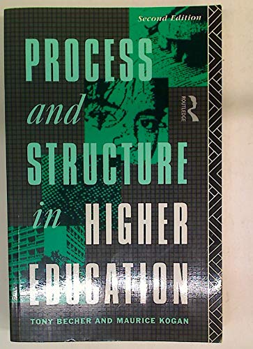 Beispielbild fr Process and Structure in Higher Education zum Verkauf von Better World Books: West