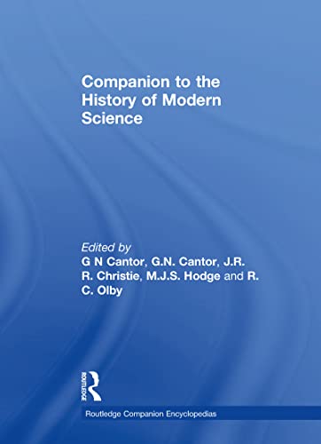 9780415019880: Companion to the History of Modern Science