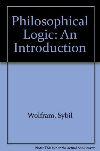 9780415023177: Philosophical Logic: An Introduction