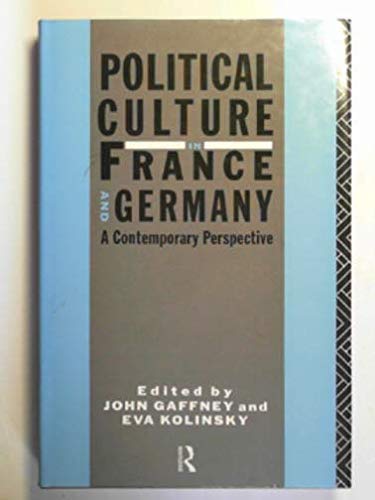 Imagen de archivo de Political Culture in France and Germany: A Contemporary Perspective a la venta por Anybook.com