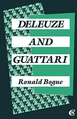 Beispielbild fr Deleuze and Guattari zum Verkauf von Better World Books