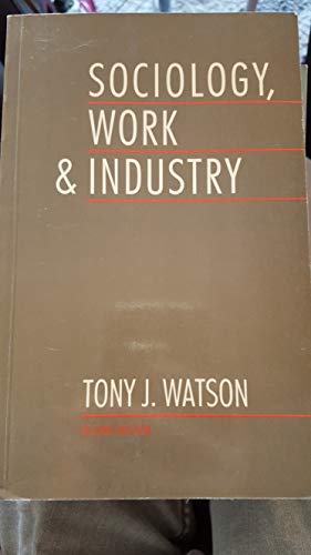 Stock image for Sociology, Work and Industry for sale by The Enigmatic Reader