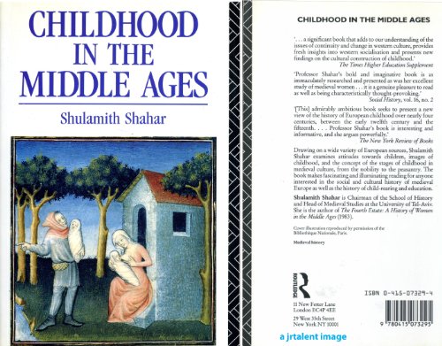 Stock image for Childhood in the Middle Ages for sale by Better World Books