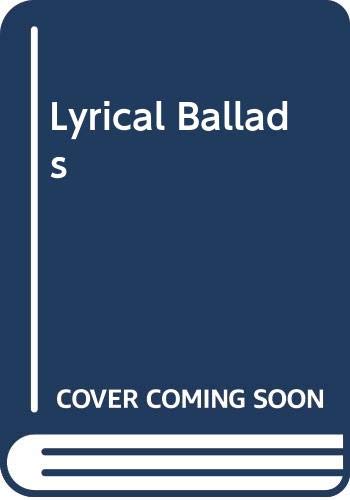 9780415027908: Lyrical Ballads