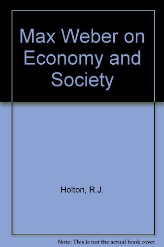 Stock image for Max Weber on Economy and Society for sale by Reuseabook