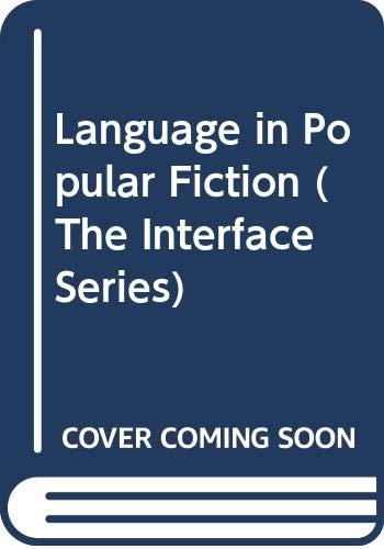 9780415029445: Language in Popular Fiction (The Interface Series)