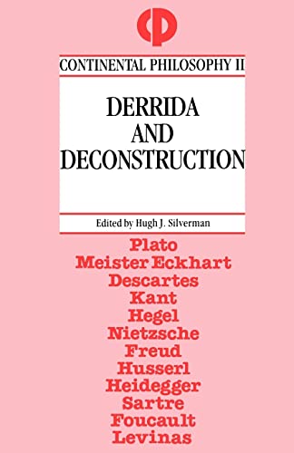Beispielbild fr Derrida and Deconstruction: 0002 (Continental Philosophy) zum Verkauf von WorldofBooks