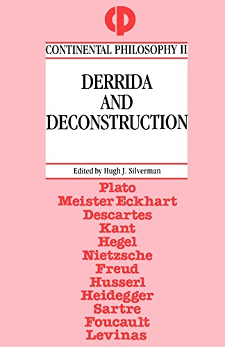 Imagen de archivo de Derrida and Deconstruction (Continental Philosophy) a la venta por Wonder Book