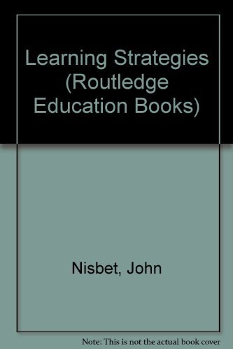 9780415031110: Learning Strategies (Routledge Education Books)