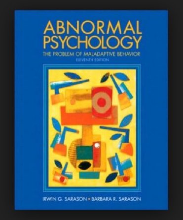 Imagen de archivo de Abnormal Psychology: Its Experience and Behaviour a la venta por WorldofBooks