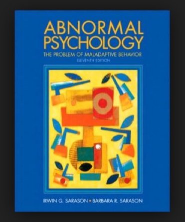 Stock image for Abnormal Psychology: Its Experience and Behaviour for sale by WorldofBooks