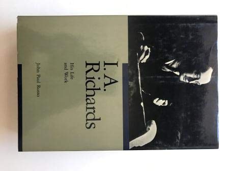 9780415031349: I.A.Richards: His Life and Works