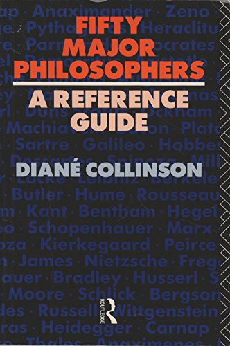 Stock image for Fifty Major Philosophers: A Reference Guide for sale by AwesomeBooks