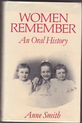 Women Remember: an Oral History