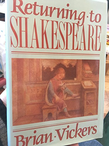 Stock image for Returning to Shakespeare for sale by Better World Books