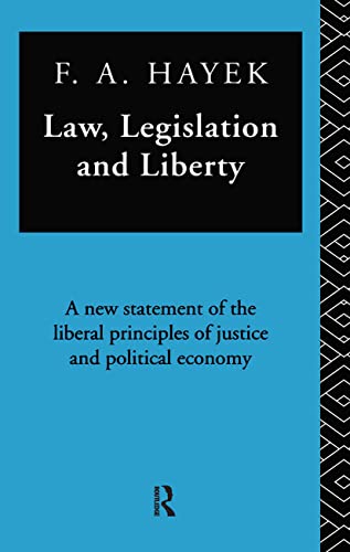 9780415035323: Law, Legislation, and Liberty: A New Statement of the Liberal Principles of Justice and Political Economy: 19