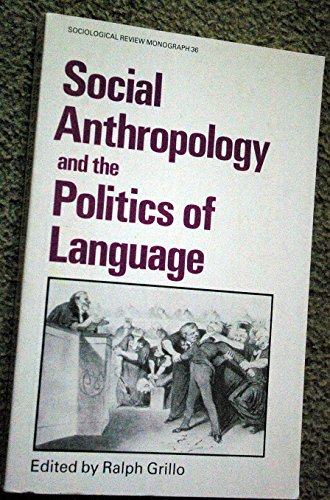 Beispielbild fr Social Anthropology and the Politics of Language zum Verkauf von WorldofBooks