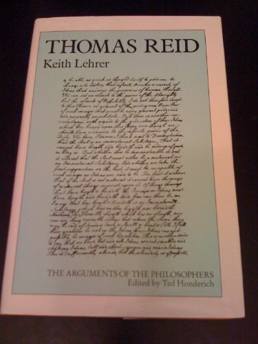 Thomas Reid (Arguments of the Philosophers)