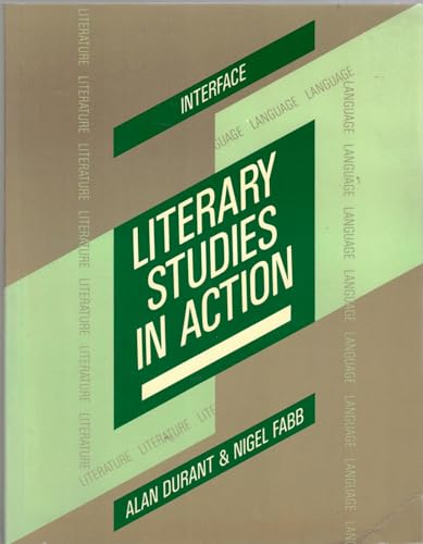 Imagen de archivo de Literary Studies in Action a la venta por Books Puddle