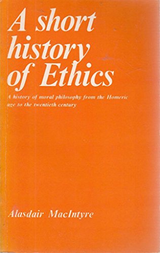 9780415040273: A Short History of Ethics: A History of Moral Philosophy from the Homeric Age to the Twentieth Century