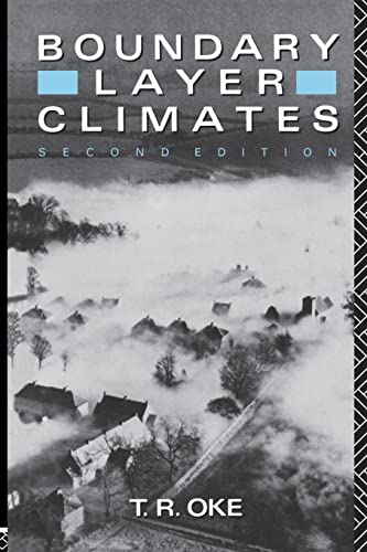 Beispielbild fr Boundary Layer Climates zum Verkauf von One Planet Books