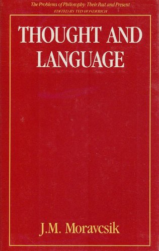 9780415043229: Thought and Language (Problems of Philosophy)