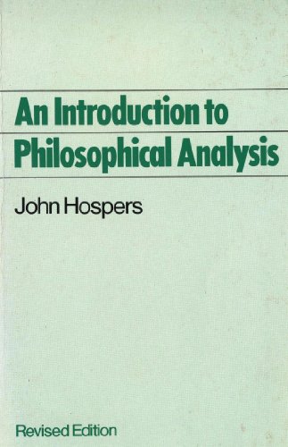 9780415043915: An Introduction to Philosophical Analysis