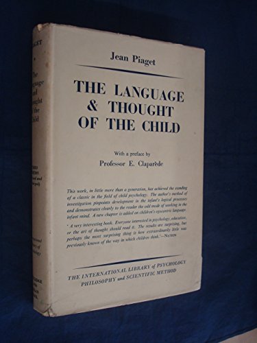 Language Though Childhood (9780415045308) by Jean Piaget