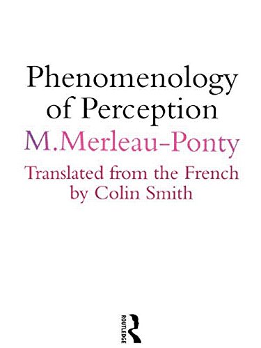 Beispielbild fr Phenomenology of Perception zum Verkauf von Better World Books: West