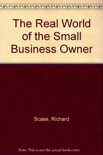 Beispielbild fr The Real World of the Small Business Owner zum Verkauf von AwesomeBooks