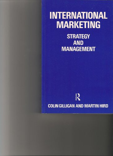 International Marketing (9780415046091) by Colin Gilligan, Martin Hird