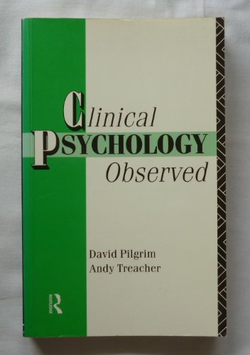 Stock image for Clinical Psychology Observed for sale by Better World Books Ltd