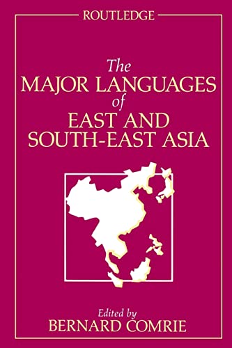 Beispielbild fr The Major Languages of East and South-East Asia zum Verkauf von Anybook.com