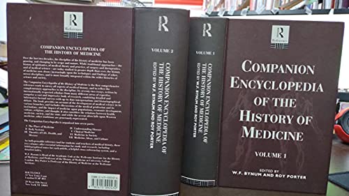 Imagen de archivo de Companion Encyclopedia of the History of Medicine: 2 volumes (Routledge Companion Encyclopaedias): v. 1 a la venta por Chiron Media