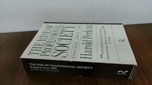 Stock image for The Rise of Professional Society for sale by WorldofBooks