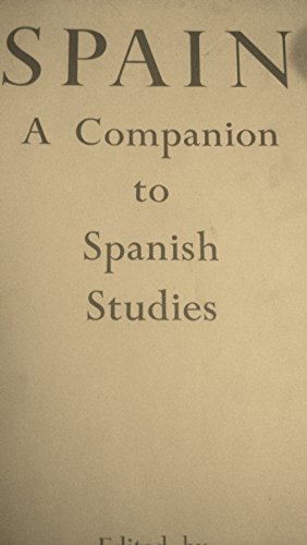 Stock image for Spain: A Companion to Spanish Studies for sale by WorldofBooks