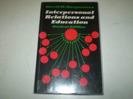 9780415051552: Interpersonal Relations and Education