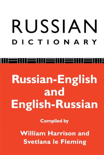 Imagen de archivo de Russian Dictionary: Russian-English, English-Russian a la venta por POQUETTE'S BOOKS