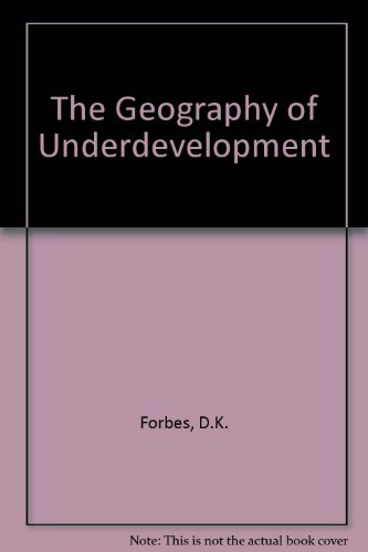9780415051804: The Geography of Underdevelopment