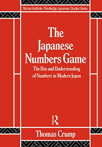 9780415056090: Japanese Numbers Game (Nissan Institute/Routledge Japanese Studies)
