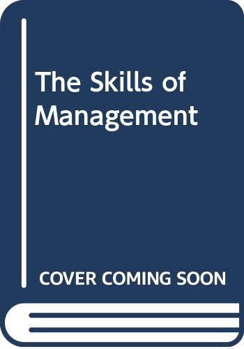 9780415056342: The Skills of Management